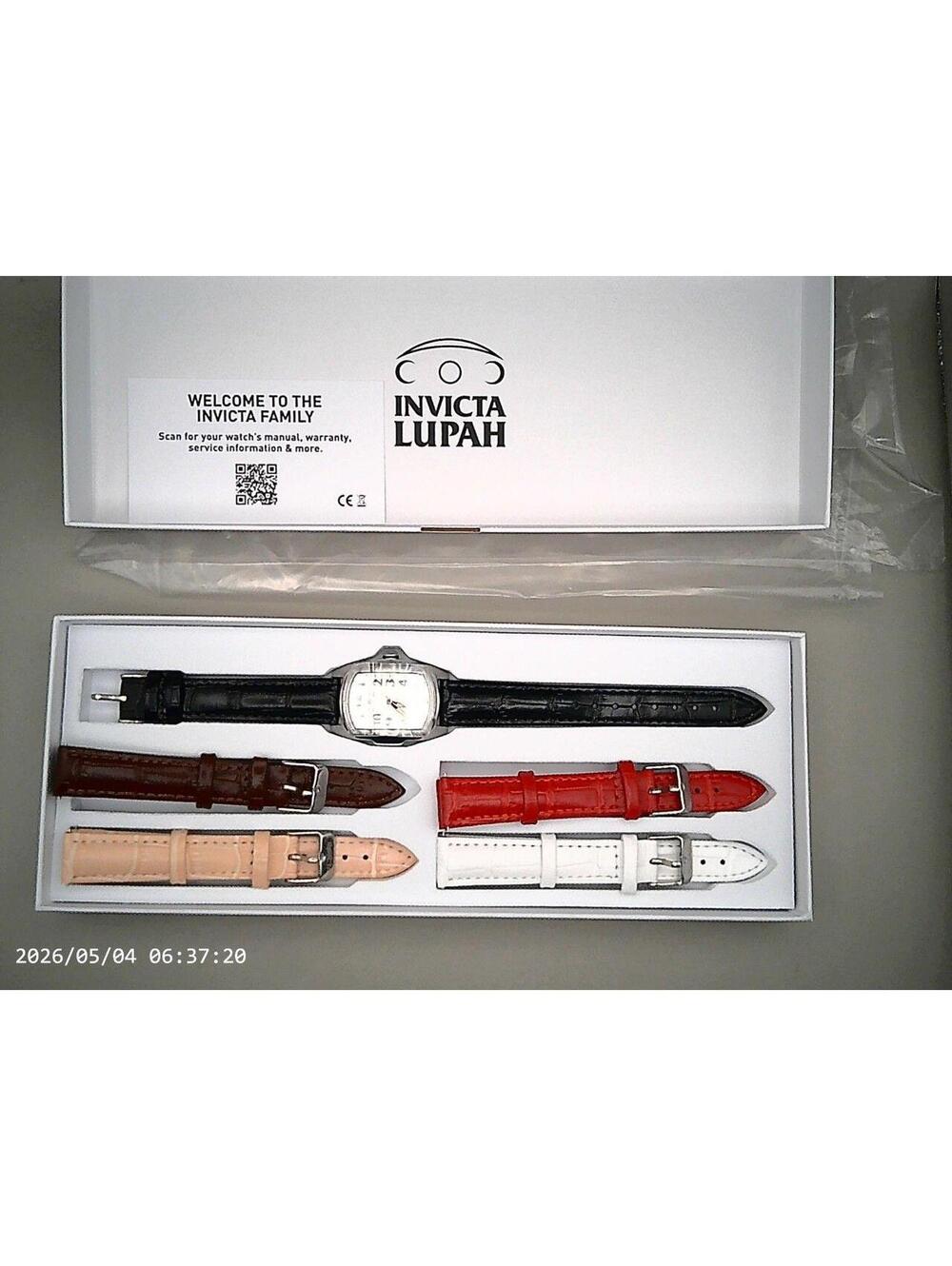 Invicta Lupah Model 48949 Ladies Dress Watch with 5 Interch.